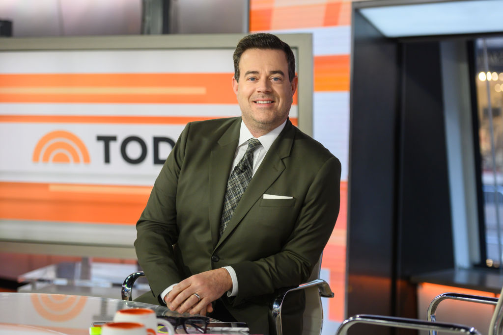 Carson Daly on the "Today Show"
