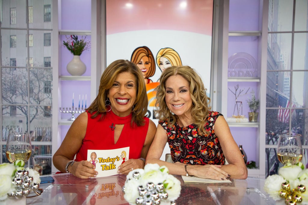 Hoda Kotb and Kathie Lee Gifford of the "Today Show" 