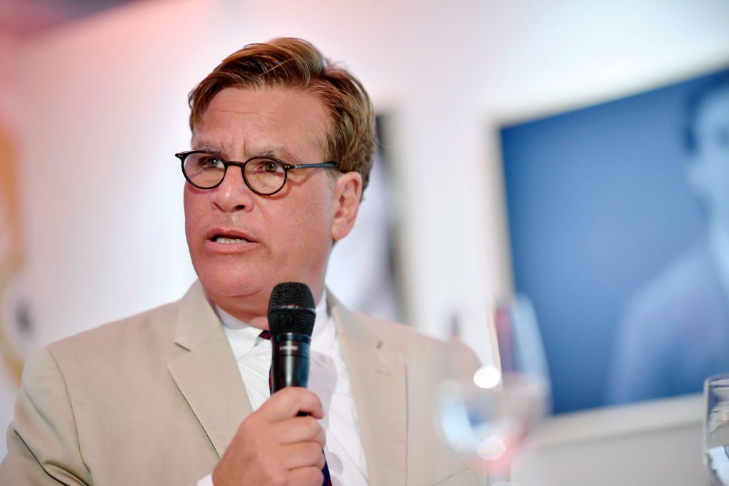 Aaron Sorkin attends the 13th Zurich Film Festival on Oct. 4, 2017