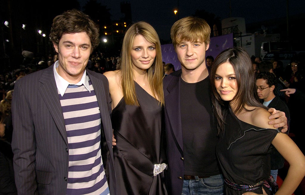 Adam Brody, Mischa Barton, Ben McKenzie, and Rachel Bilson at the 2003 Billboard Music Awards