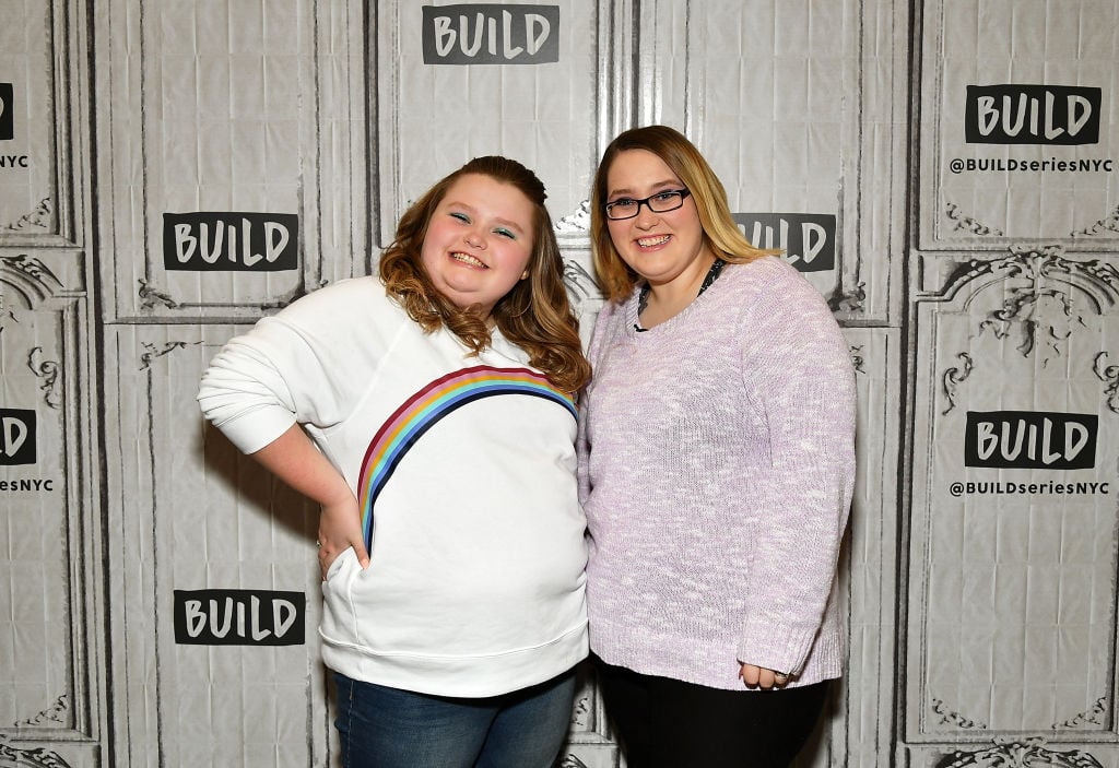 Alana "Honey Boo Boo" Thompson (L) and Lauryn "Pumpkin" Shannon 