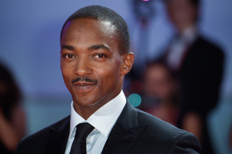 Anthony Mackie on the red carpet