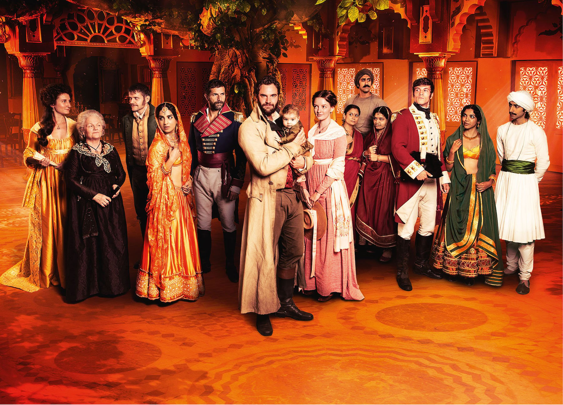 Group photo of Beecham House cast 