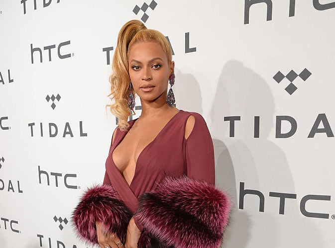Beyoncé at an event in October 2015