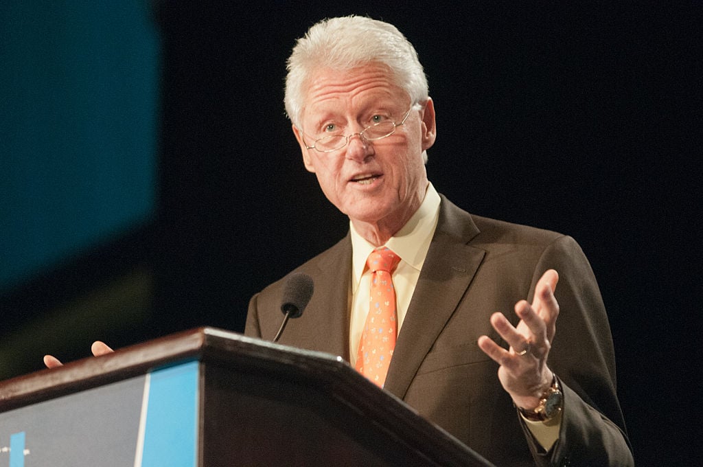 President Bill Clinton at an event in March 2012