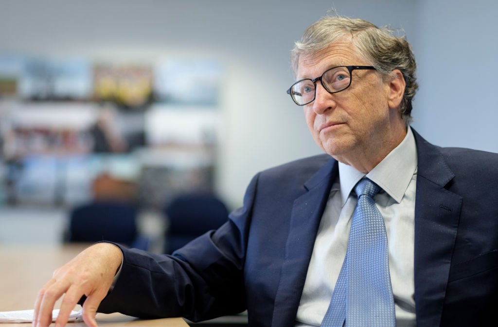 Bill Gates in an interview in October 2018