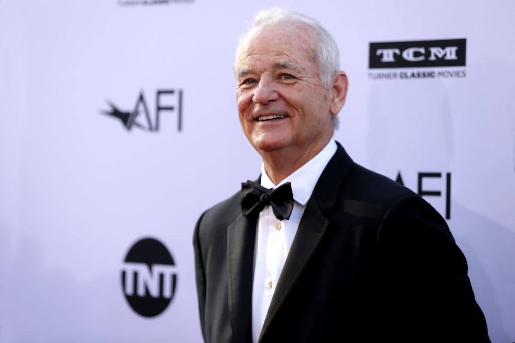 Bill Murray attends the American Film Institute's Life Achievement Award Gala Tribute to George Clooney on June 7, 2018