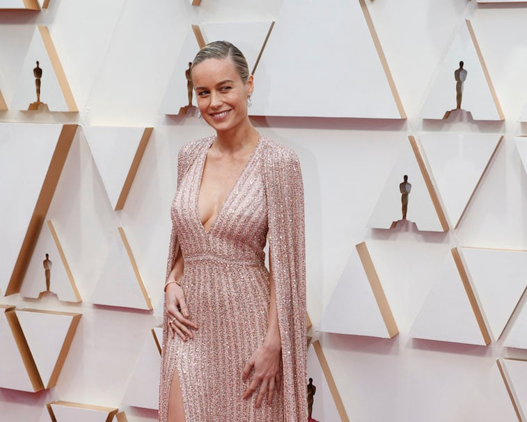 Brie Larson on the red carpet