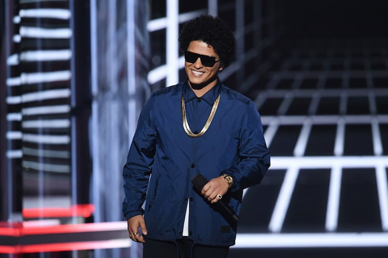 Bruno Mars performs onstage