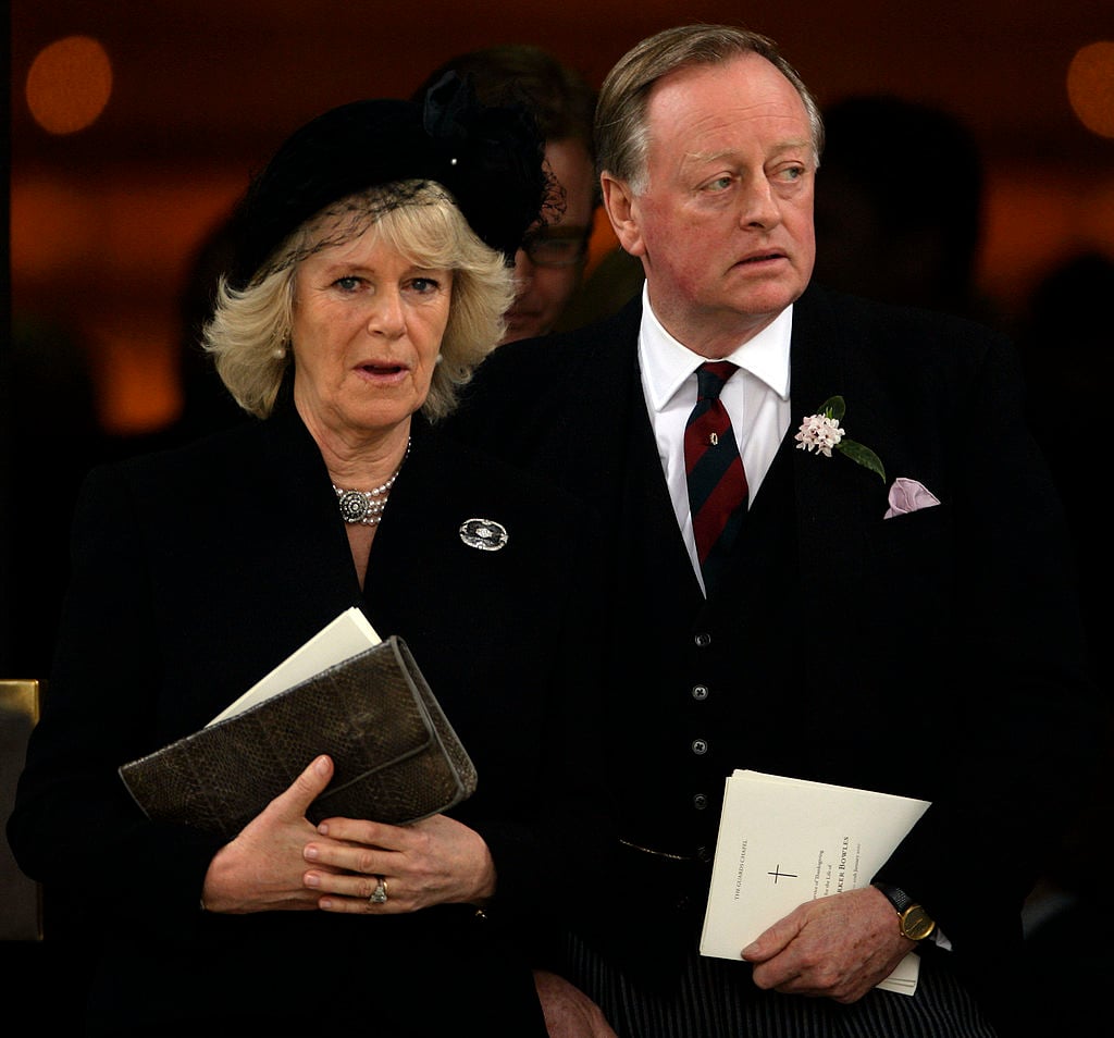 Camilla Parker Bowles and Andrew Parker Bowles