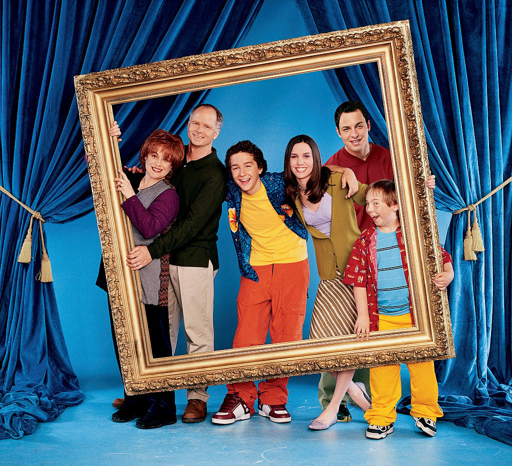 Donna Pescow as Eileen Stevens, Tom Virtue as Steve Stevens, Shia LaBeouf as Louis Stevens, Christy Carlson Romano as Ren Stevens, Nick Spano as Donnie Stevens, and Steven Anthony Lawrence as Beans on 'Even Stevens'