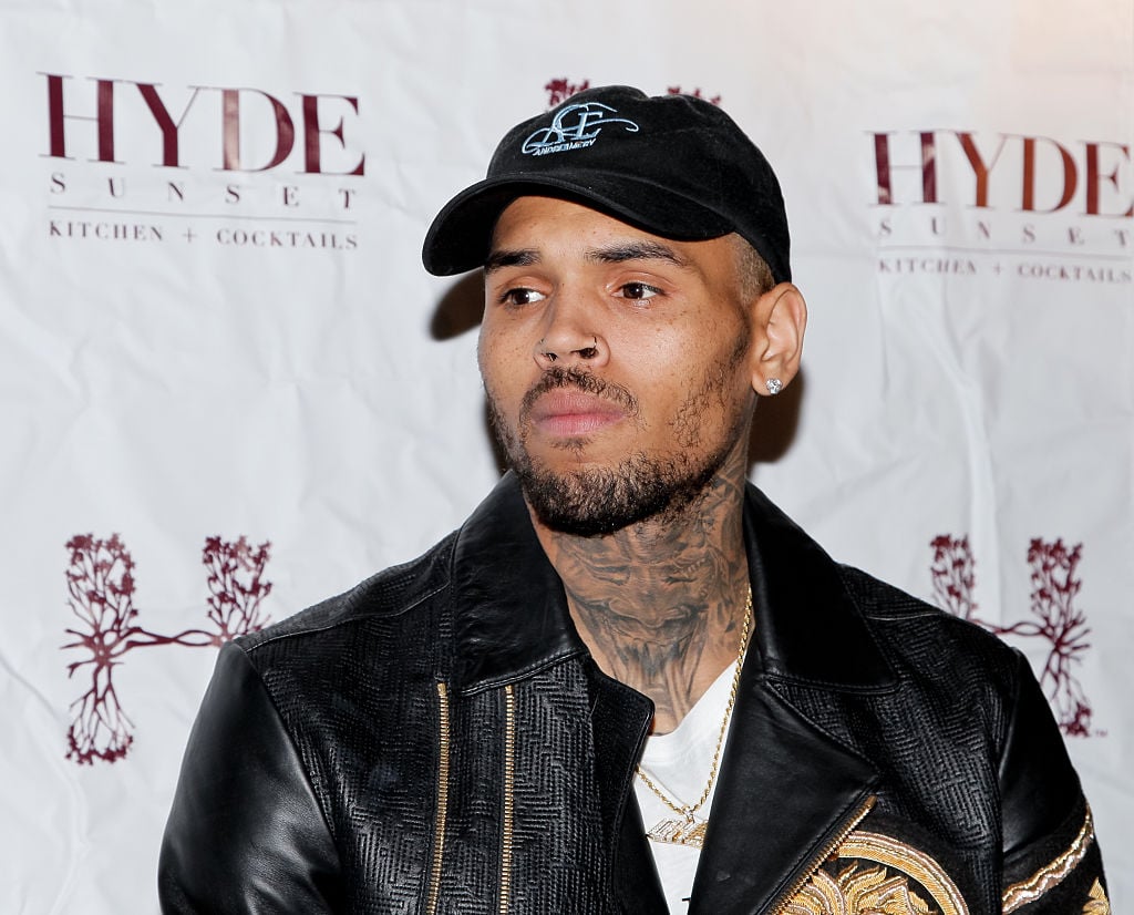 Chris Brown at an event in November 2015