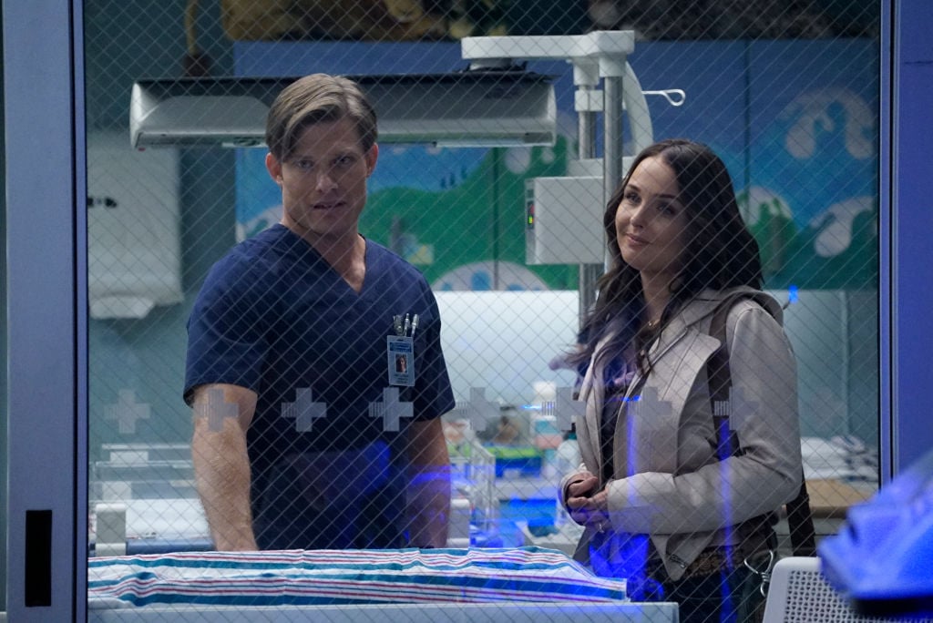 Chris Carmack as Link and Camilla Luddington as Jo on 'Grey's Anatomy' - Season Sixteen