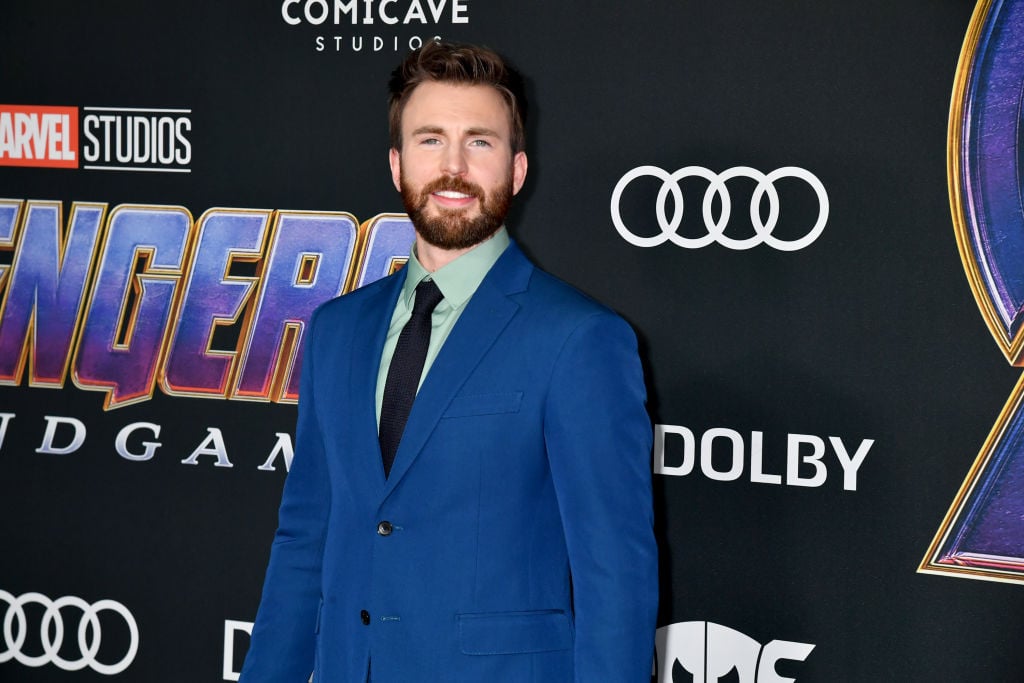 Chris Evans attends the premiere of 'Avengers: Endgame' on April 22, 2019