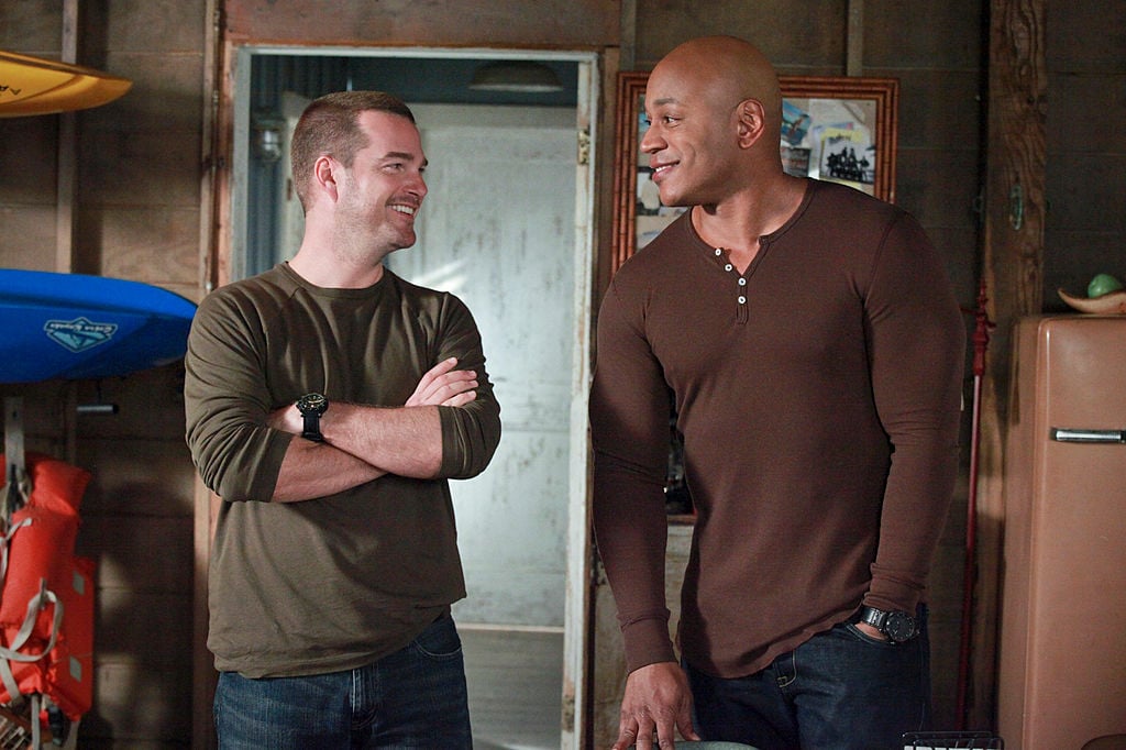 (L-R) Chris O'Donnell as Special Agent G. Gallen, LL COOL J as Special Agent Sam Hanna on NCIS: LOS ANGELES | Richard Cartwright/CBS via Getty Images