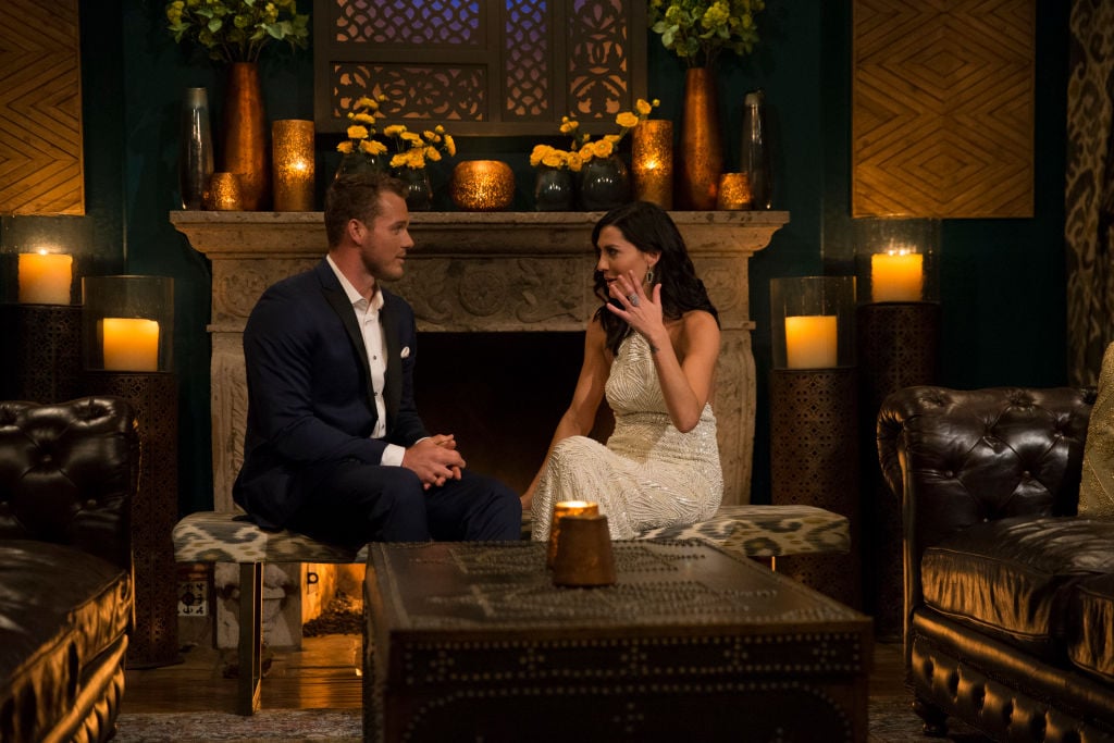 Becca Kufrin and Colton Underwood on 'The Bachelorette'