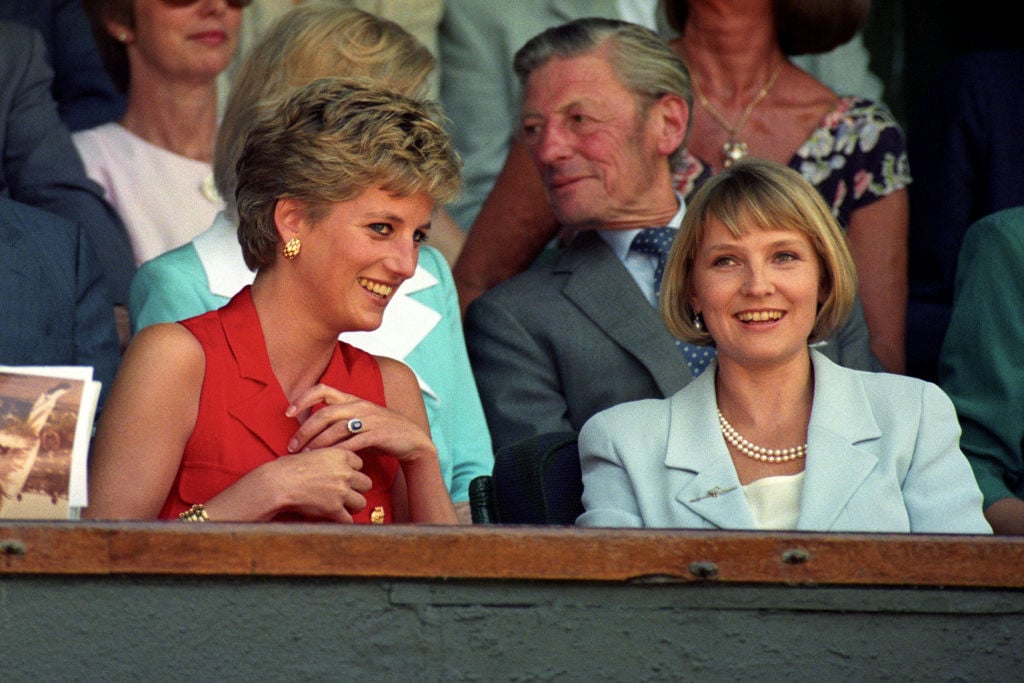 Princess Diana and Julia Samel