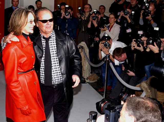 Diane Keaton and Jack Nicholson at the 2004 Berlin Film Festival on Feb.6, 2004