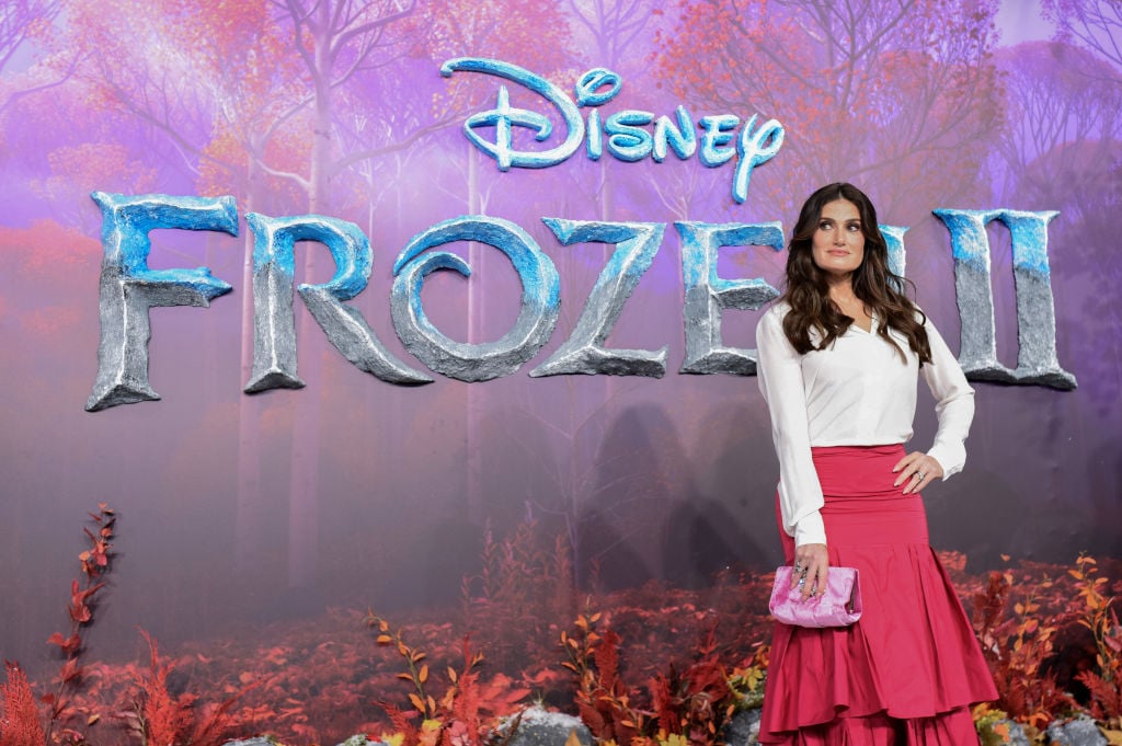 Idina Menzel attends the European Premiere of Disney's "Frozen 2"