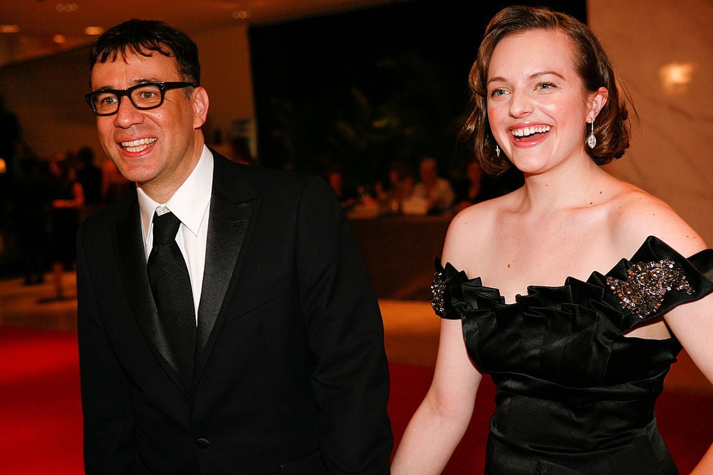 Elisabeth Moss and Fred Armisen