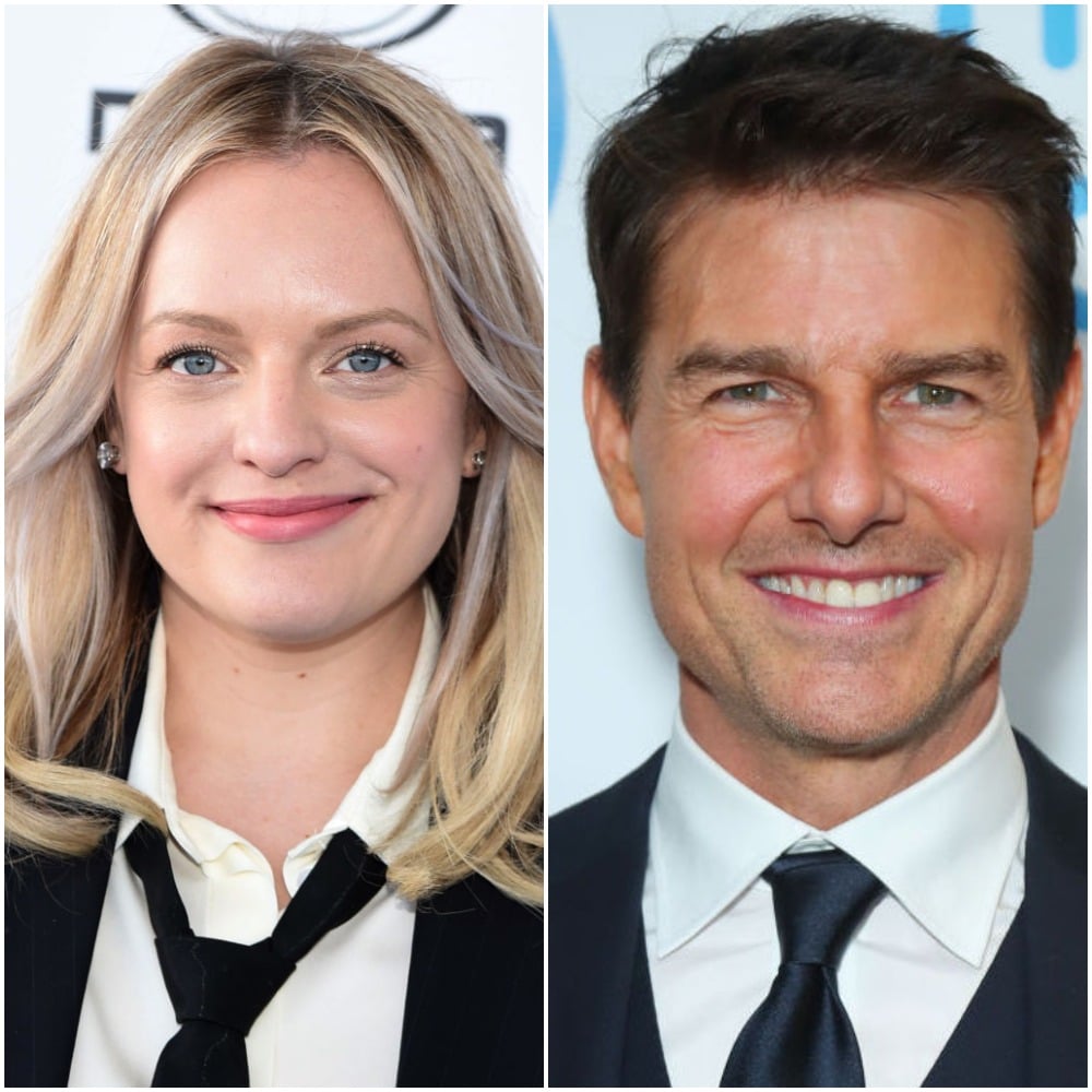 Elisabeth Moss and Tom Cruise