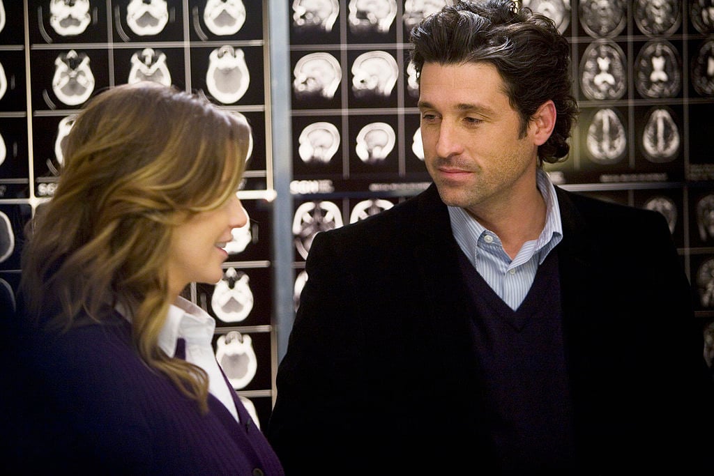 Ellen Pompeo and Patrick Dempsey | Randy Holmes/Walt Disney Television via Getty Images