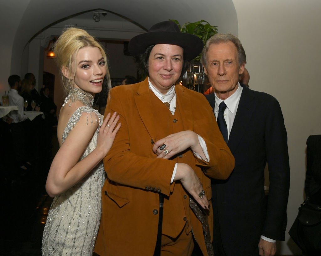 Anya Taylor-Joy, Autumn de Wilde, and Bill Nighy