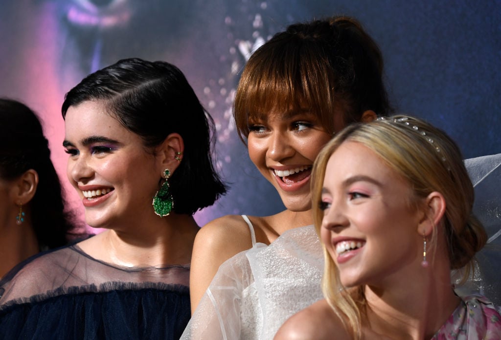 Barbie Ferreira, Zendaya, Sydney Sweeney attend the LA Premiere Of HBO's "Euphoria"