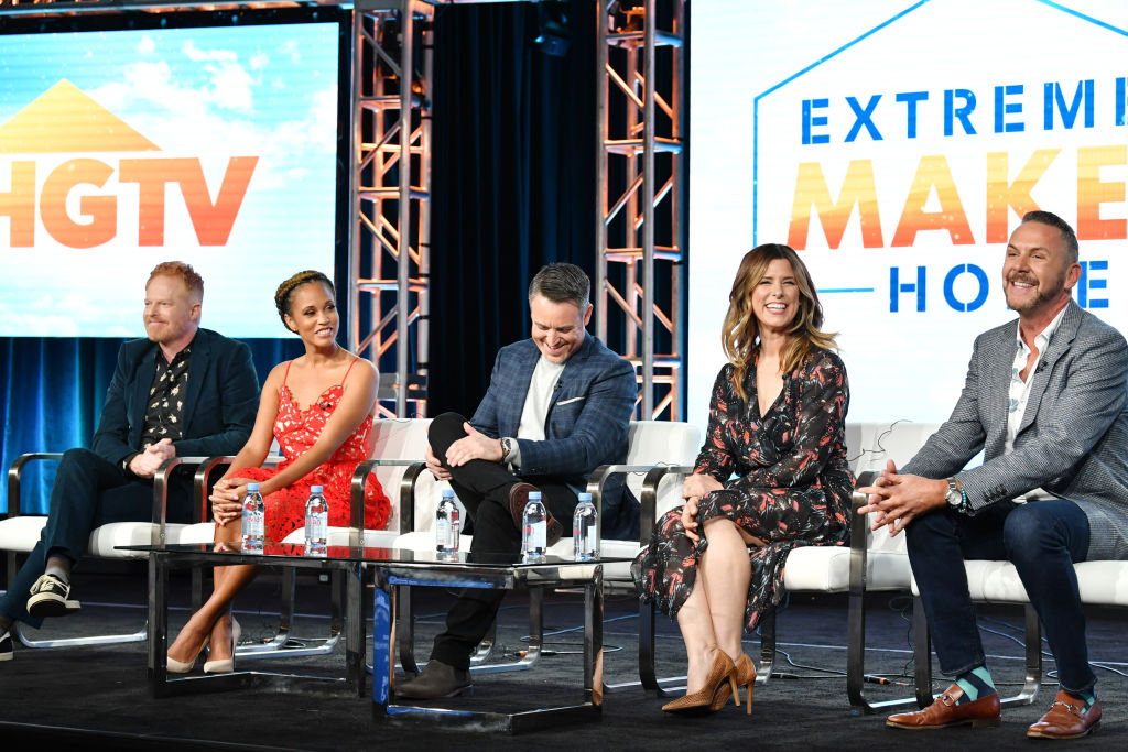 Jesse Tyler Ferguson, Breegan Jane, Darren Keefe, Carrie Locklyn and Loren Ruch of 'Extreme Makeover: Home Edition' | Amy Sussman/Getty Images