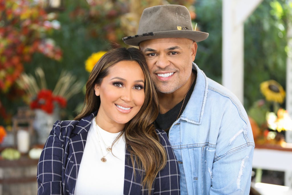 Adrienne Bailon and Israel Houghton