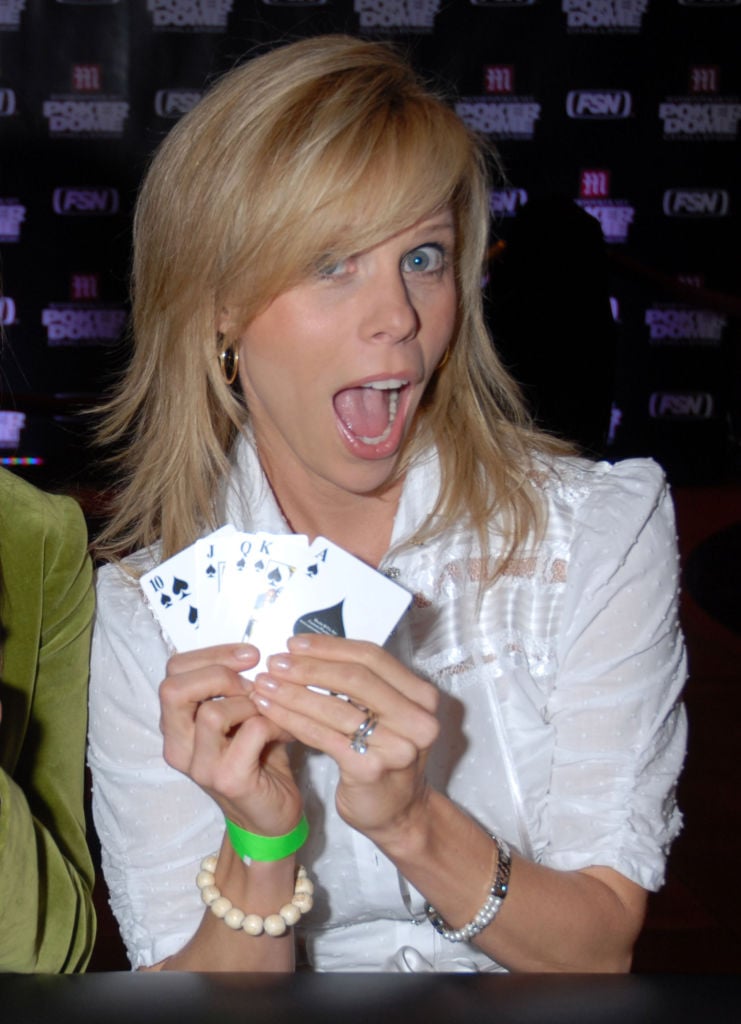 Cheryl Hines during Mansionpoker.net Hosts The "Poker Dome Challenge" Launch Party 2006 in Las Vegas