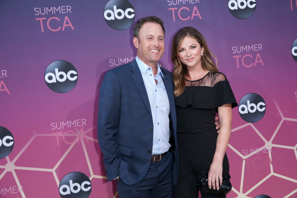 Chris Harrison and Lauren Zima