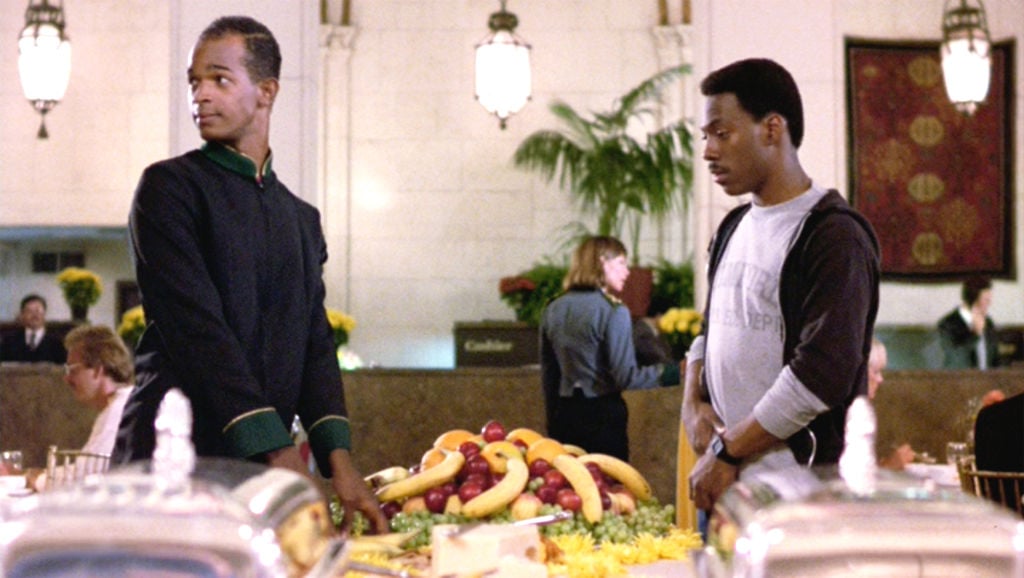 Damon Wayans and Eddie Murphy in 'Beverly Hills Cop'