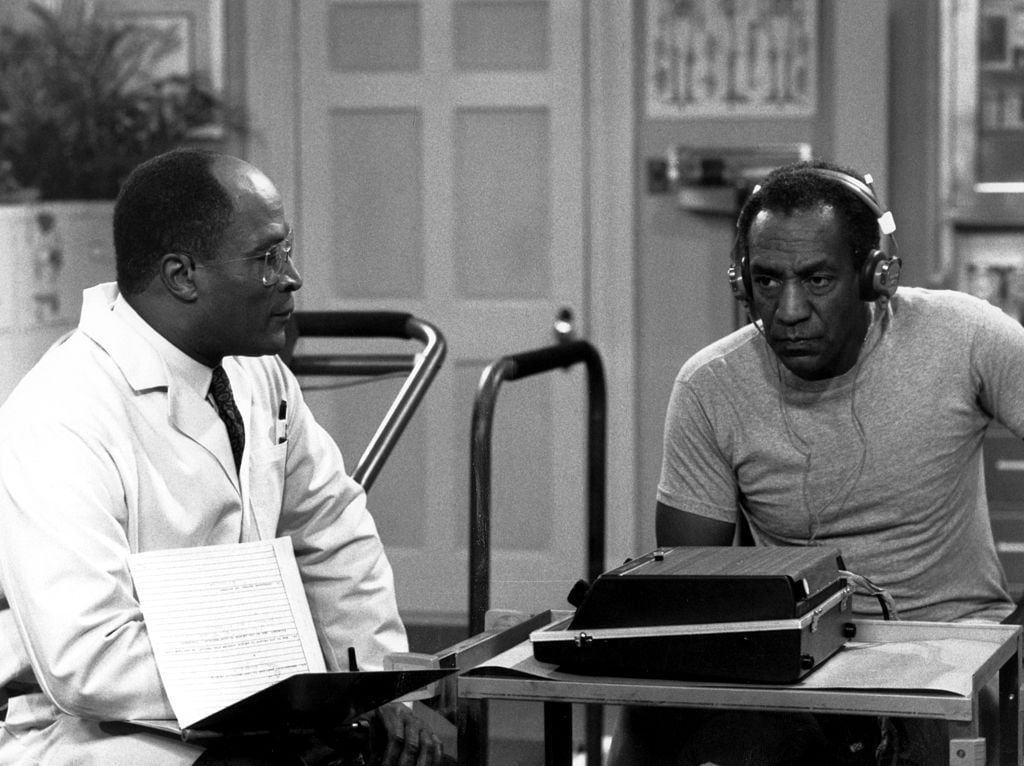 John Amos and Bill Cosby