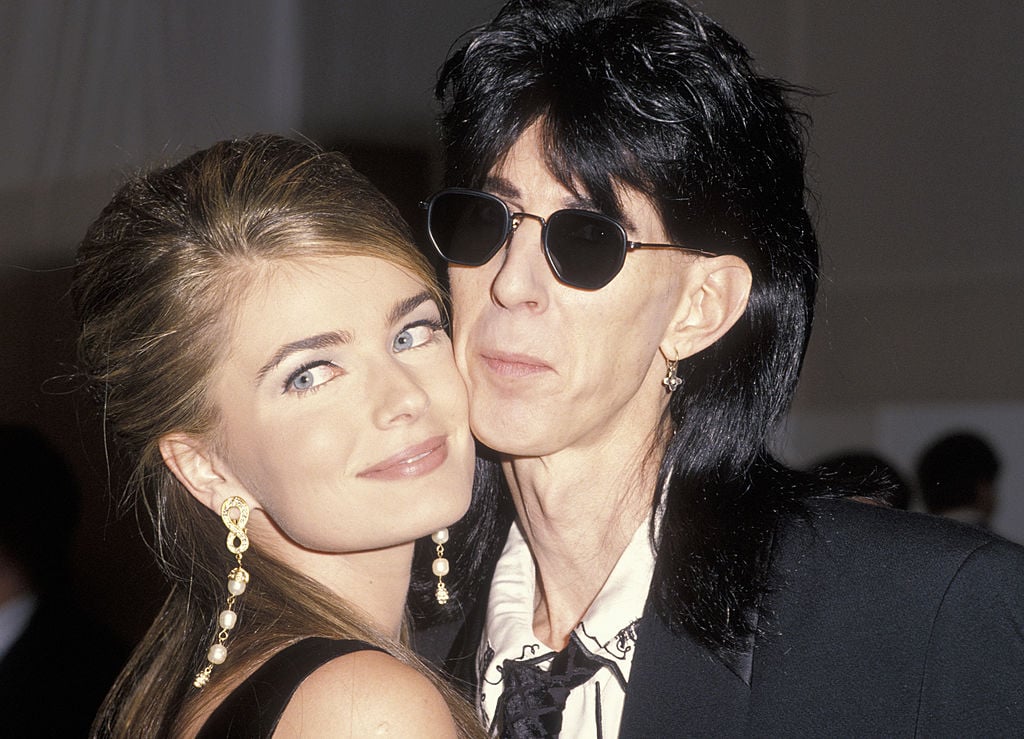 Ric Ocasek and Paulina Porizkova in 1990