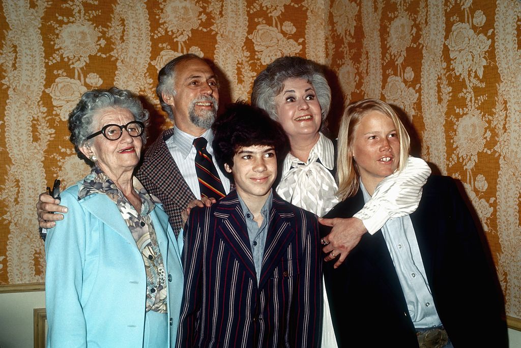 Bea Arthur and family, 1977