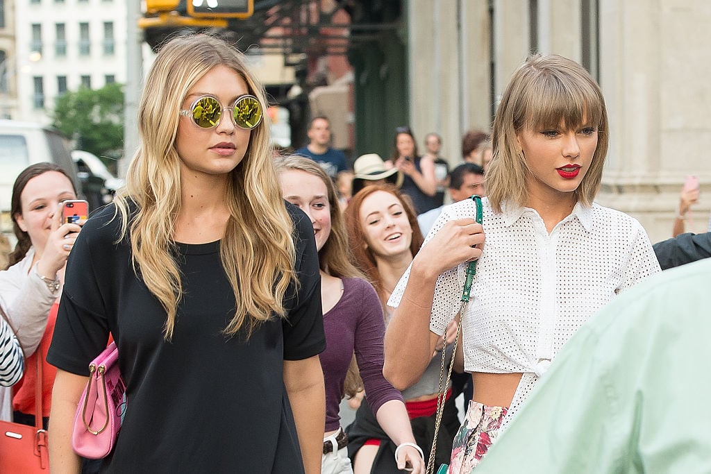 Gigi Hadid and Taylor Swift | Michael Stewart/GC Images