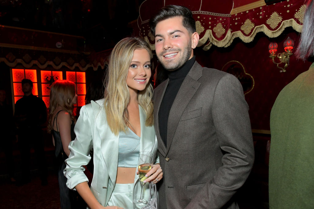 Hannah Godwin and Dylan Barbour | Charley Gallay/Getty Images for Lancôme x Vogue