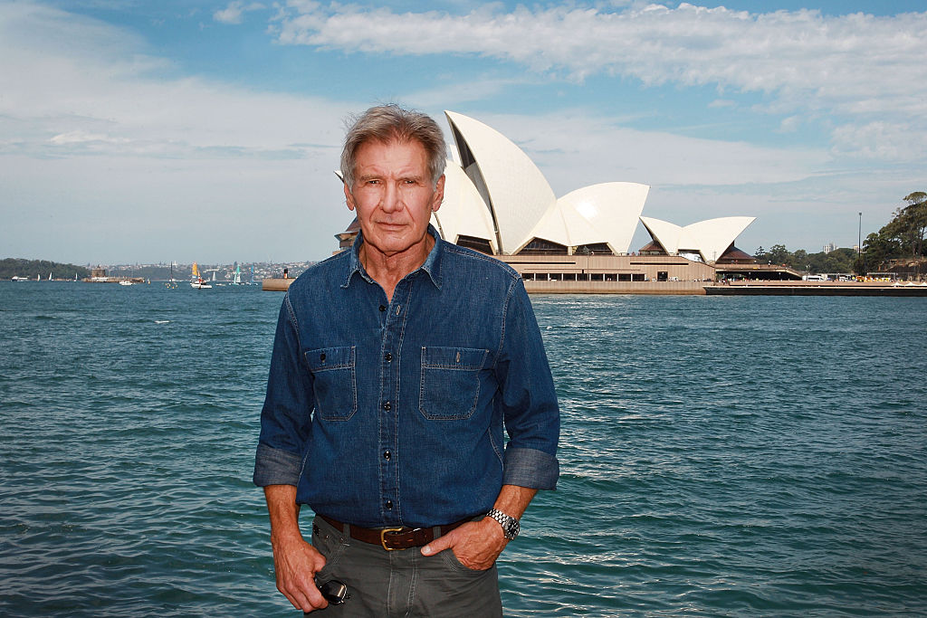 Harrison Ford poses for a portrait