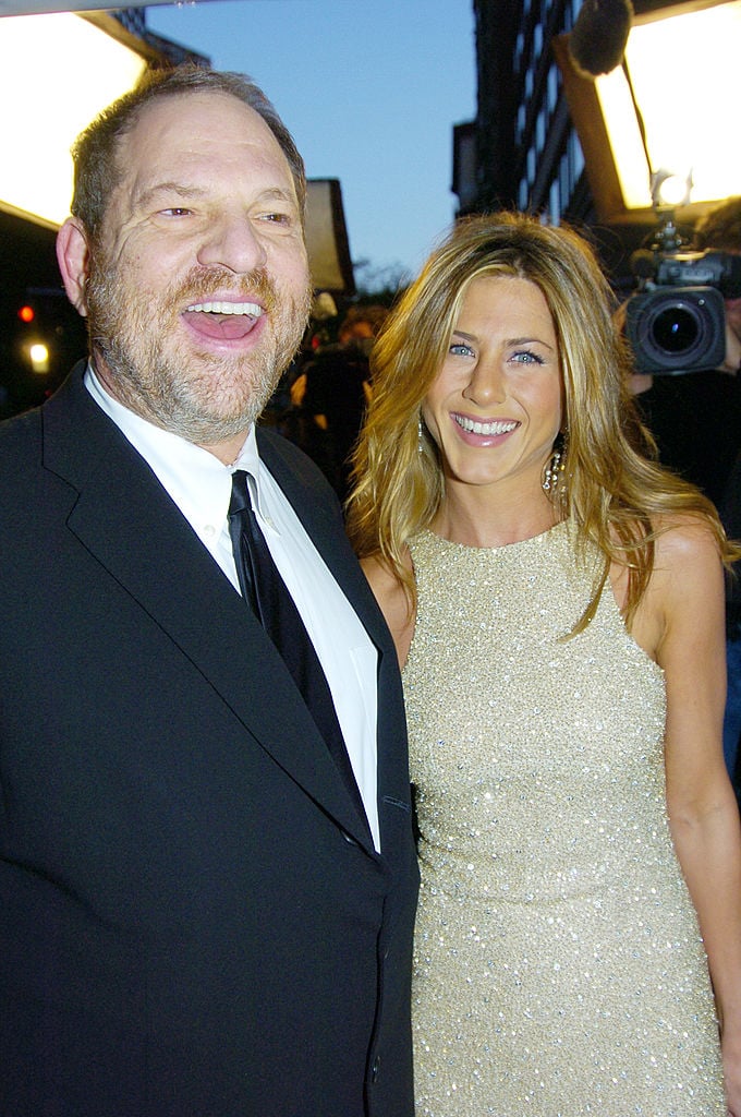 Harvey Weinstein and Jennifer Aniston 