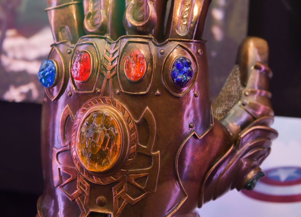 The Infinity Gauntlet at the Marvel Studios's 'Avengers: Endgame' opening day marathon