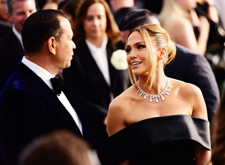 Alex Rodriguez and Jennifer Lopez