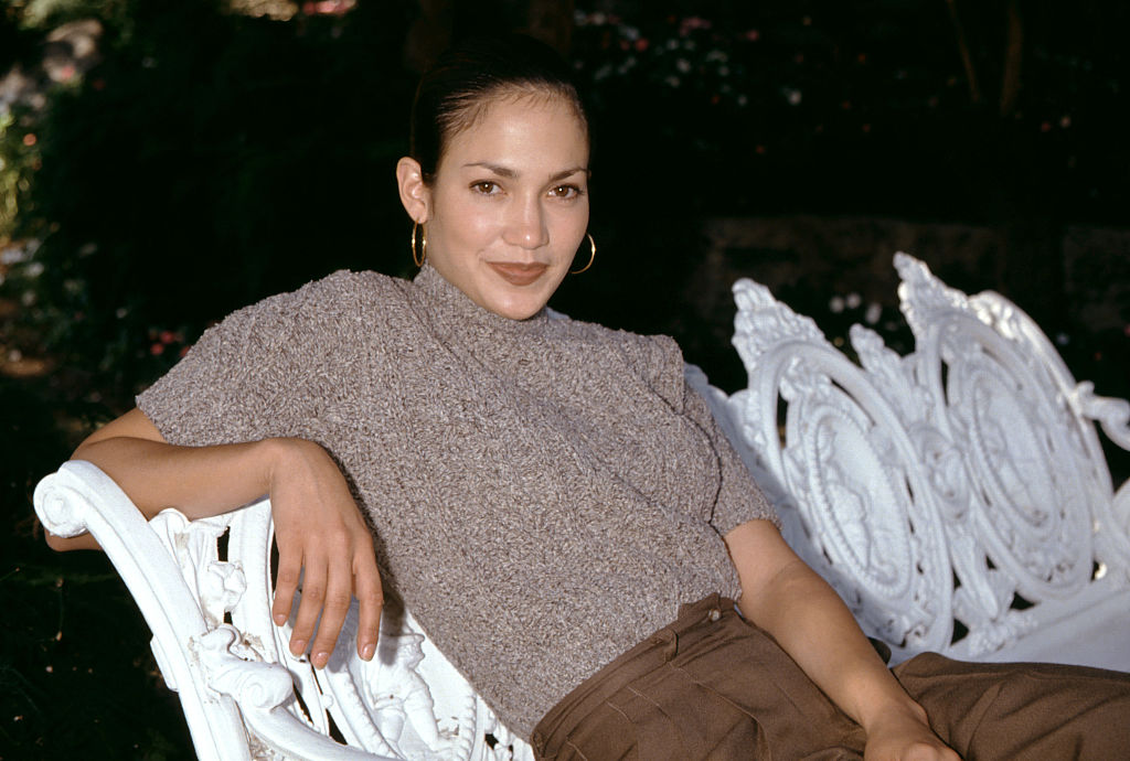 Jennifer Lopez poses for a portrait in 1992