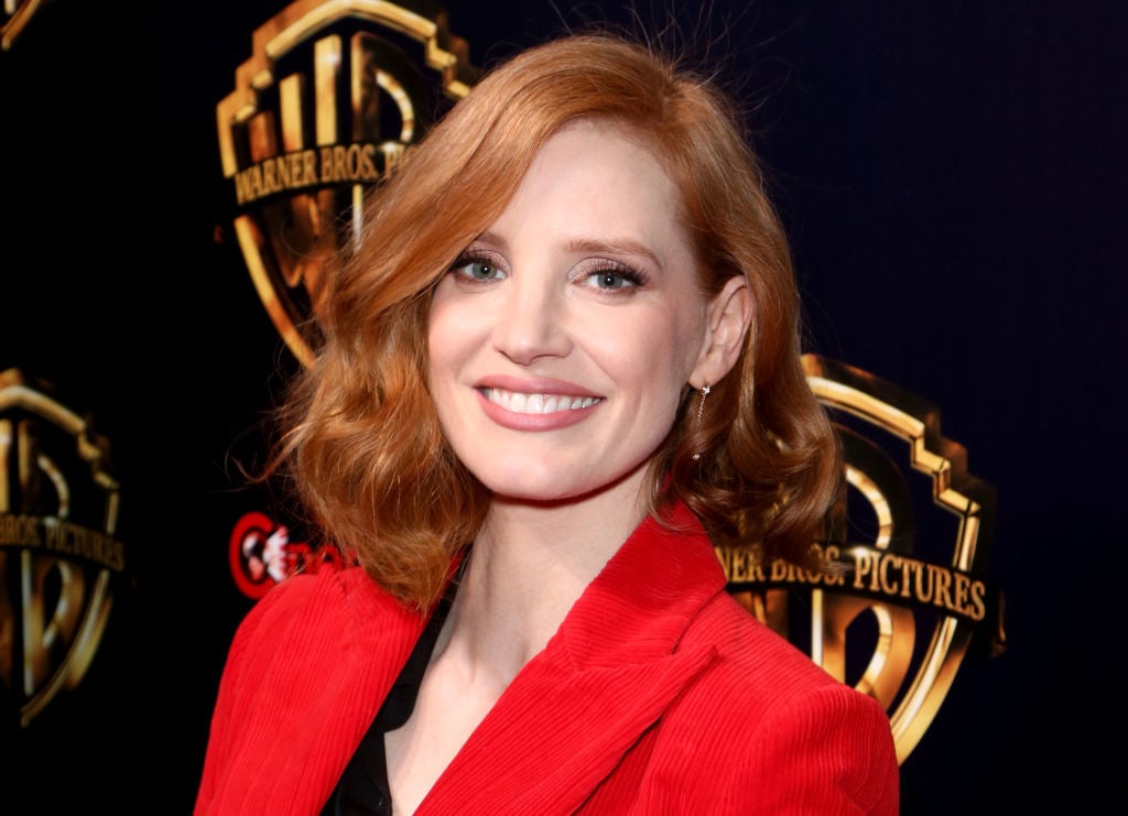 Jessica Chastain attends the premiere of 'The Big Picture' on April 2, 2019