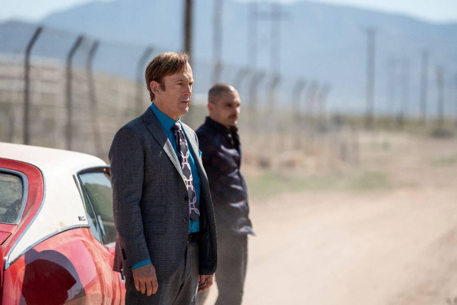 Jimmy McGill and Nacho Better Call Saul