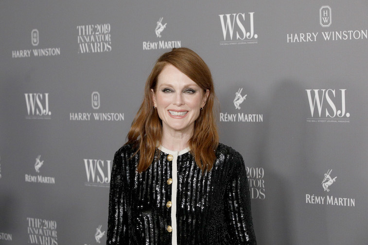 Julianne Moore on the red carpet