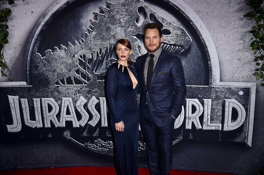 Jurassic World Chris Pratt and Bryce Dallas Howard