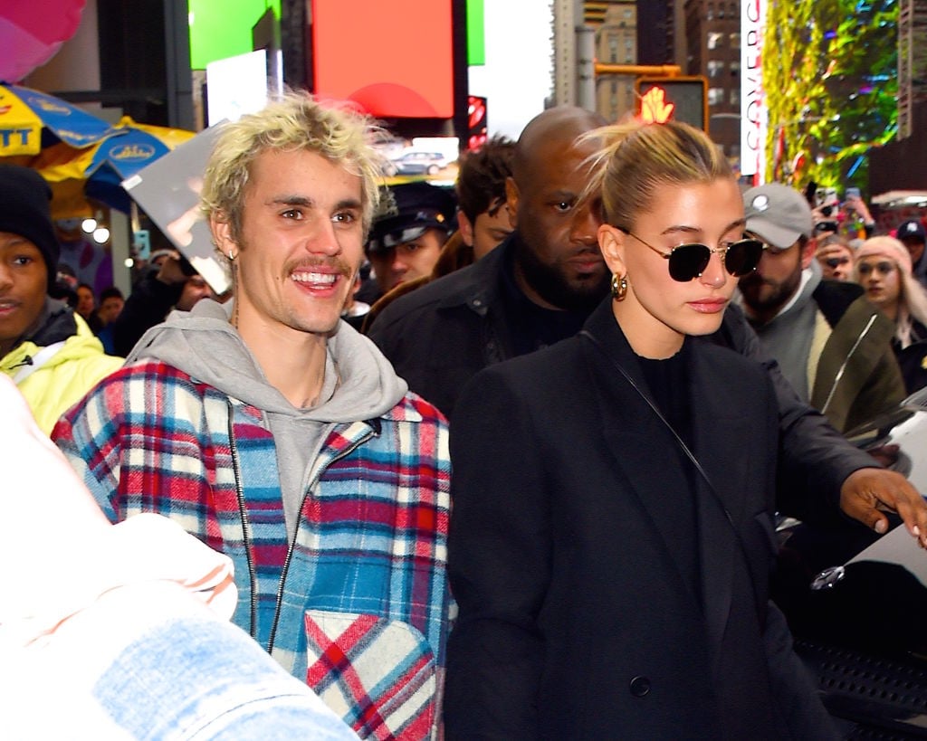 Justin Bieber and Hailey Bieber 