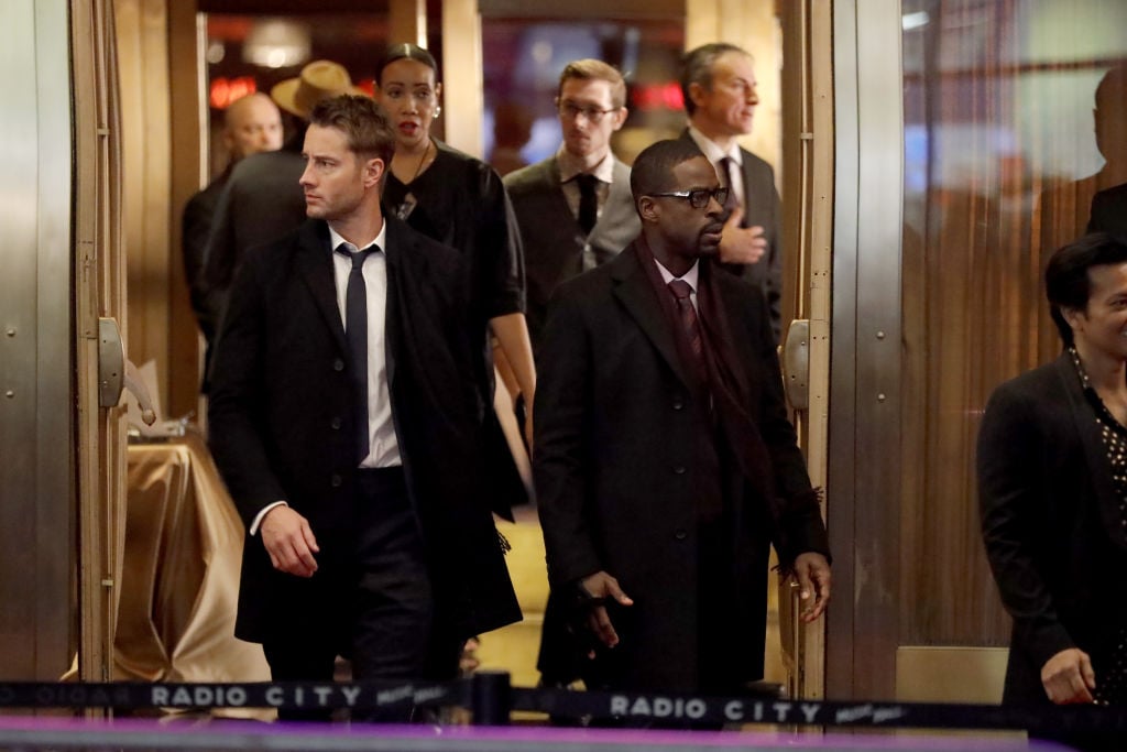 Justin Hartley as Kevin and Sterling K. Brown as Randall on 'This Is Us' - Season 4