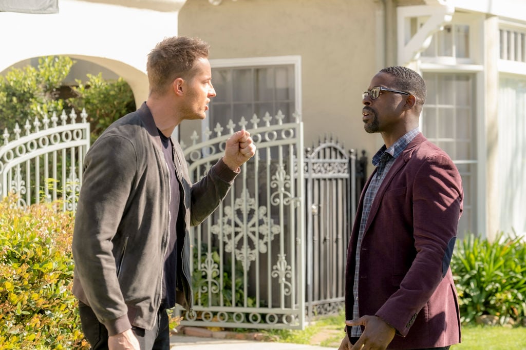 Justin Hartley as Kevin and Sterling K. Brown as Randall on 'This Is Us' Season 4 finale